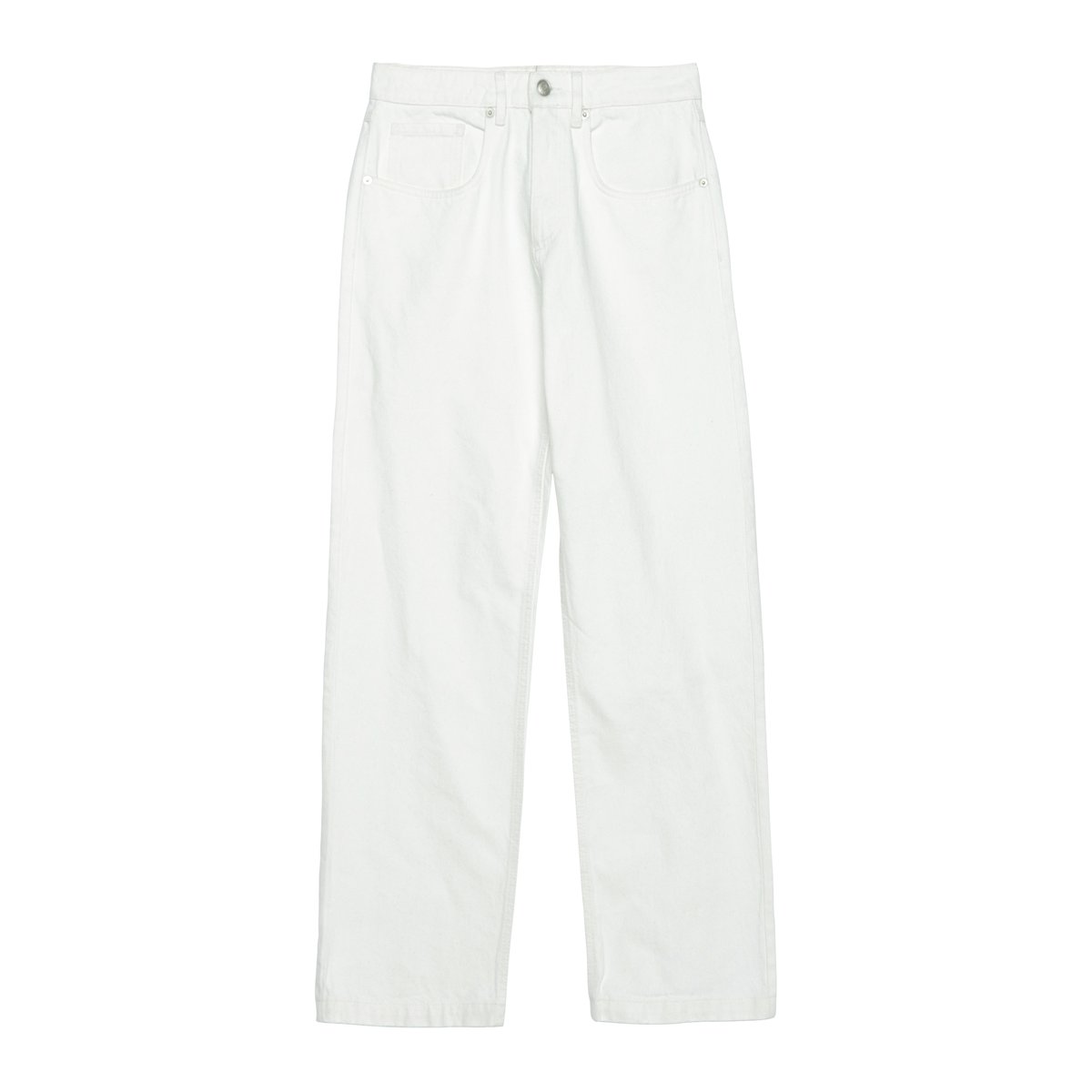 Jean droit 7/8e Anders off-white, IKKS