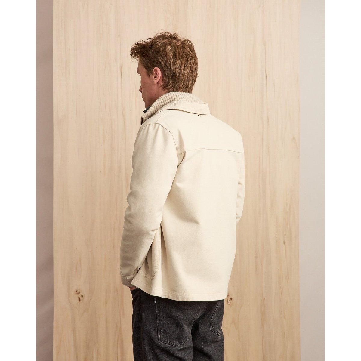 Veste coton GAVRE écru, FAGUO