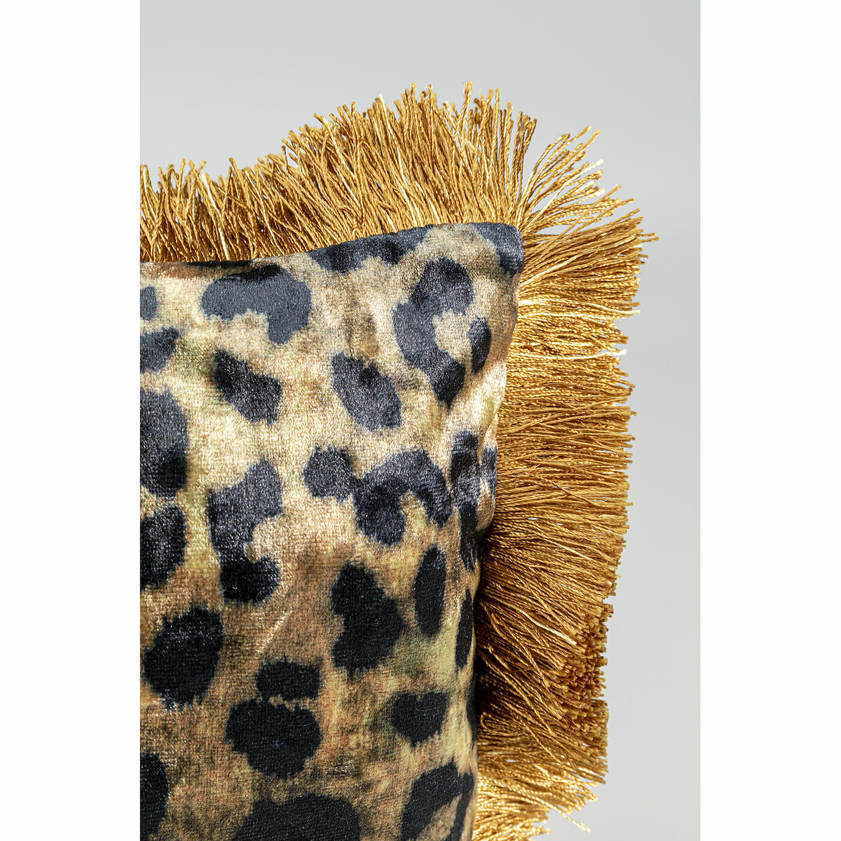 Coussin Leo Fringe 45x45cm multicolore, KARE DESIGN