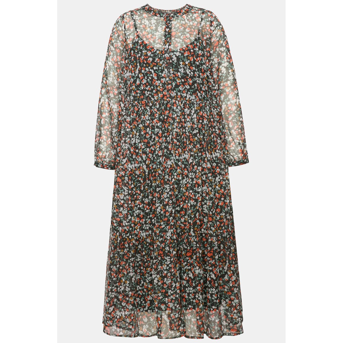 Robe maxi coupe trapèze noir, STUDIO UNTOLD