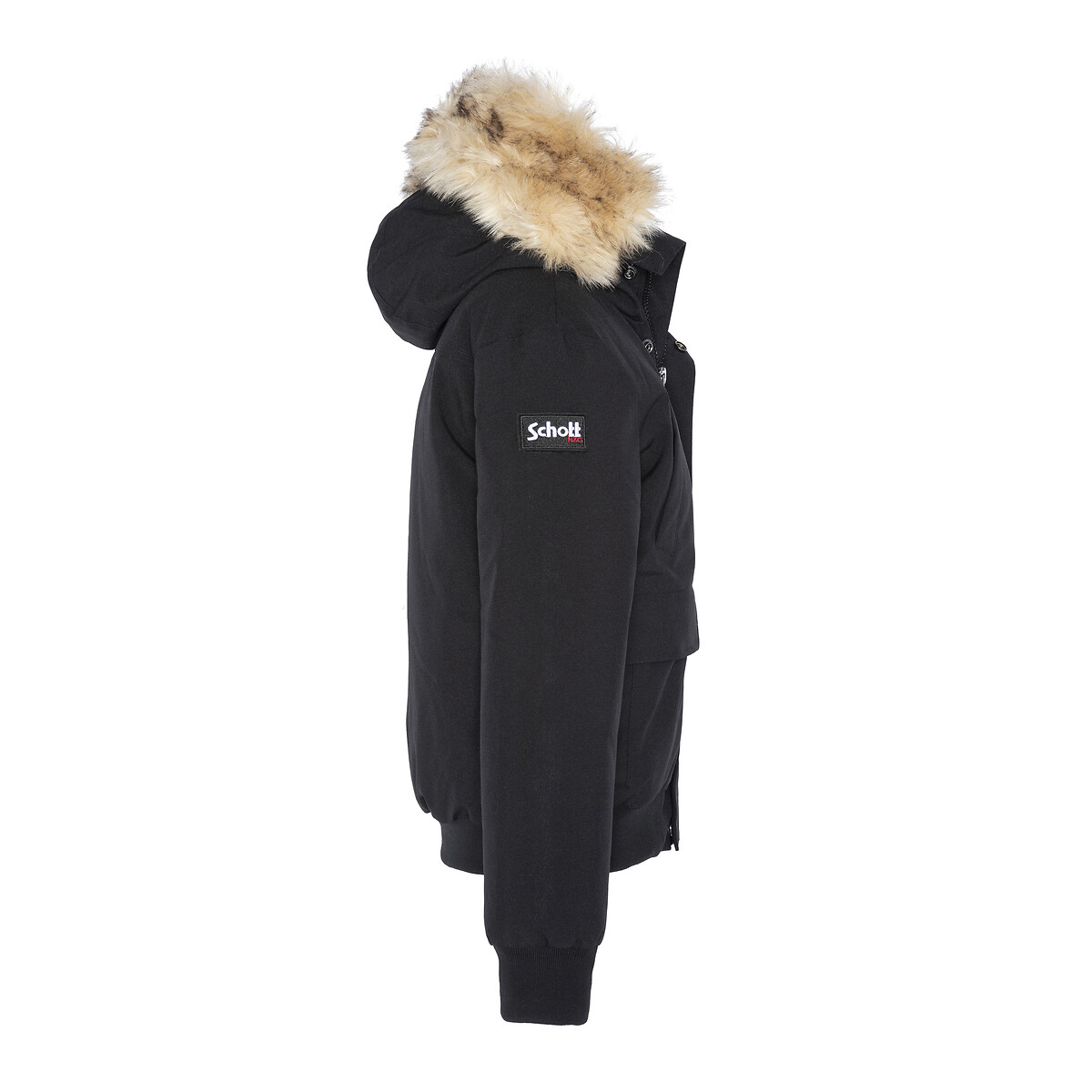 Parka à capuche 10-16 ans noir, SCHOTT