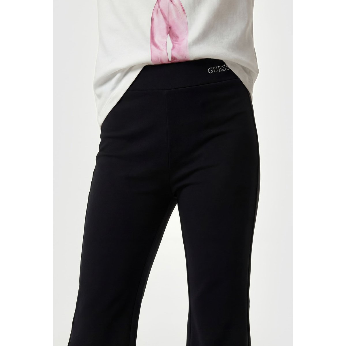 Pantalon Milano Flare-Leg noir, GUESS KIDS