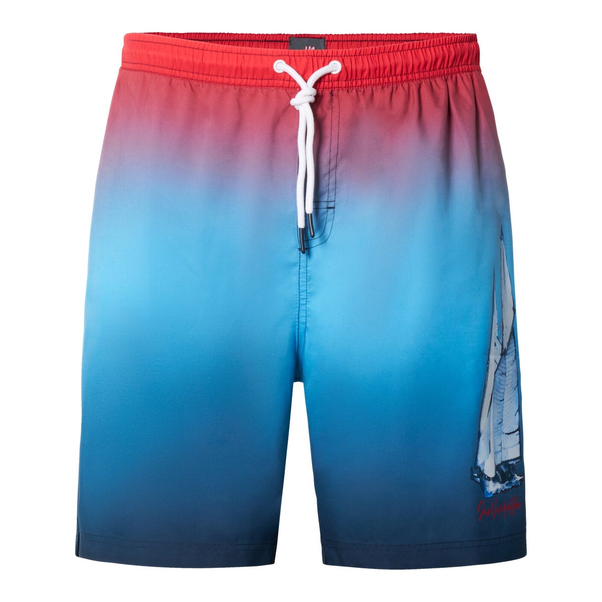 Short de bain RAGNVALD bleu, JAN VANDERSTORM