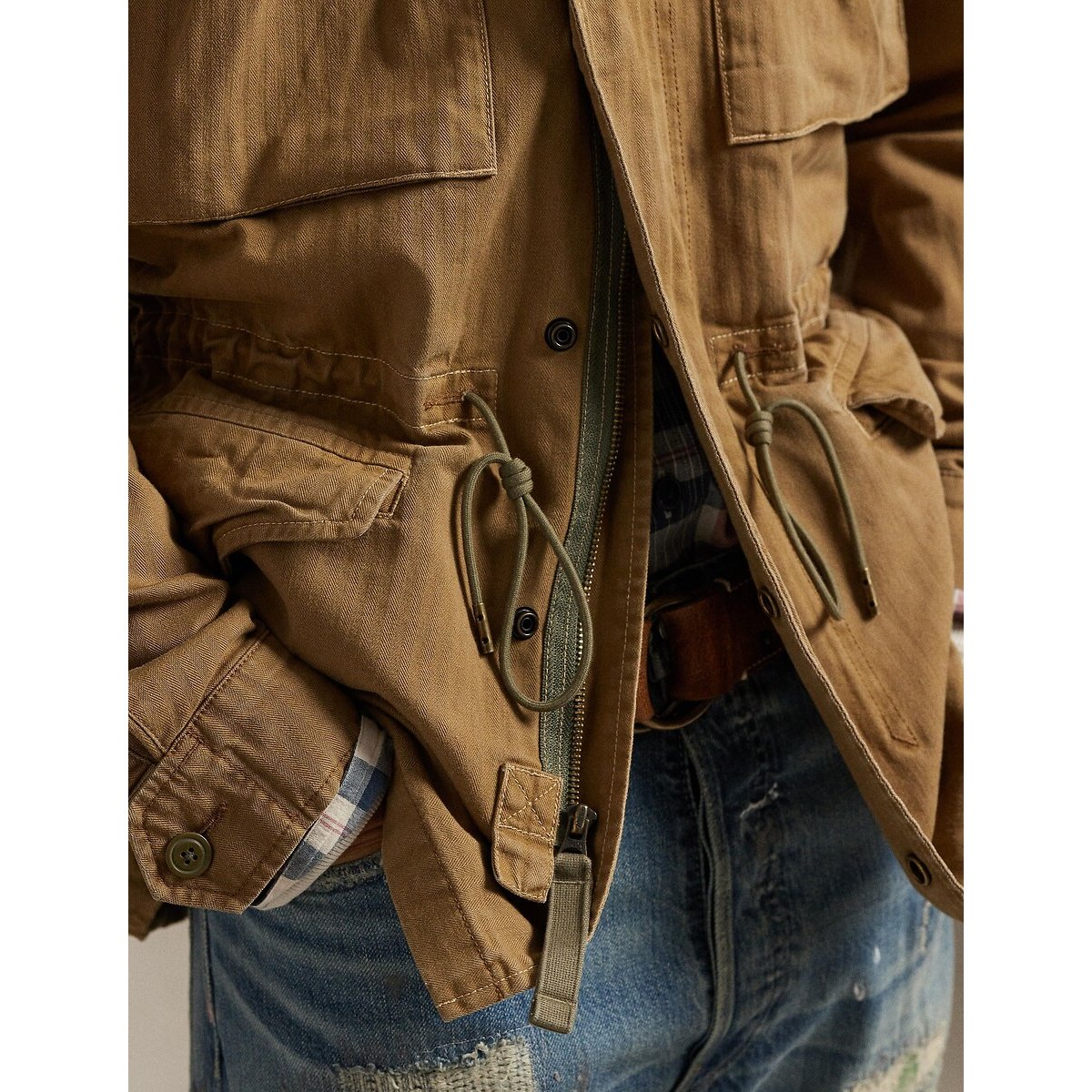 Iconic Safari Jacket camel, POLO RALPH LAUREN