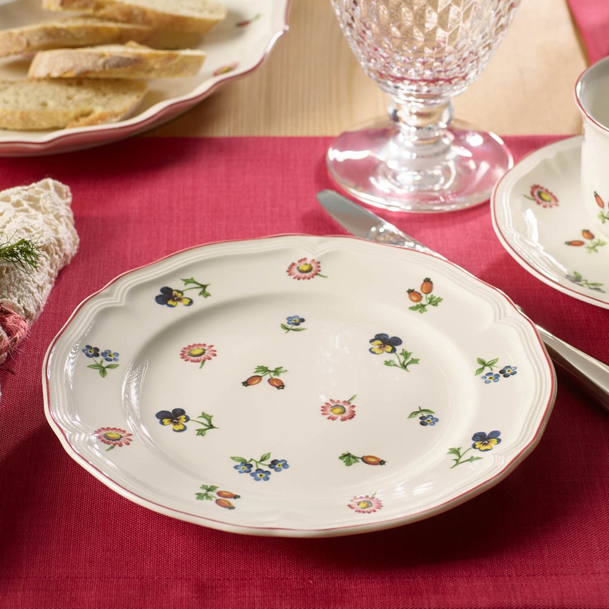 Assiette Dessert PETITE FLEUR blanc, VILLEROY & BOCH