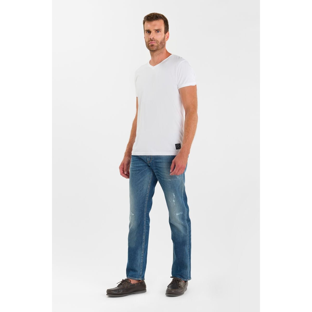 Jeans droite 800/12, longueur 34 blue, LE TEMPS DES CERISES