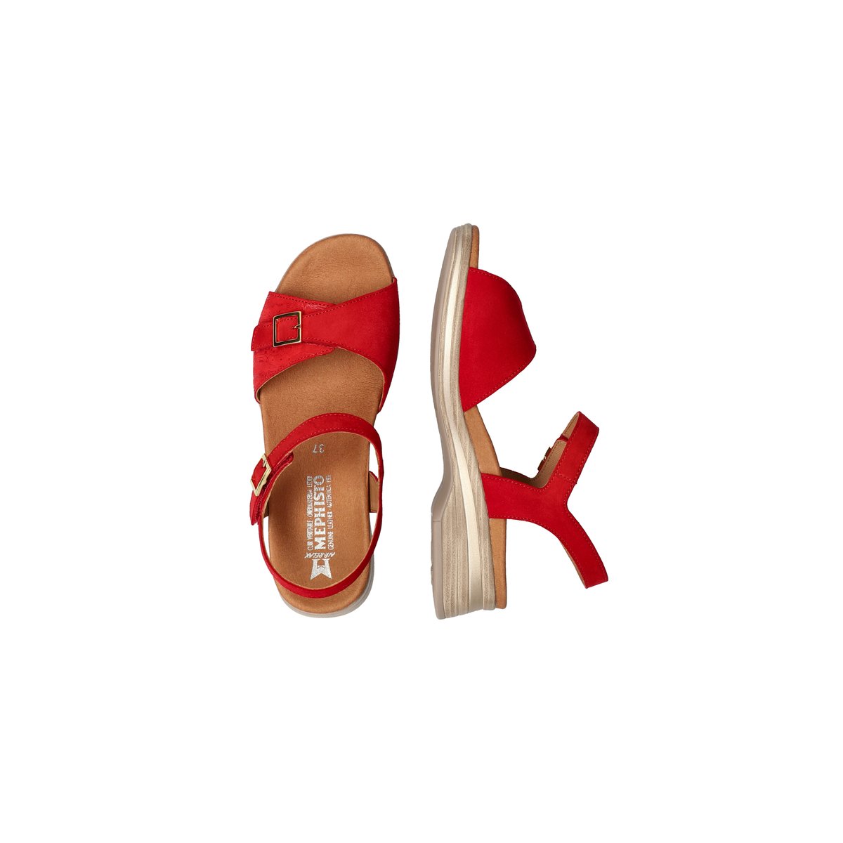 Sandales en cuir FELINA velc.p 12241/greco 23841, MEPHISTO