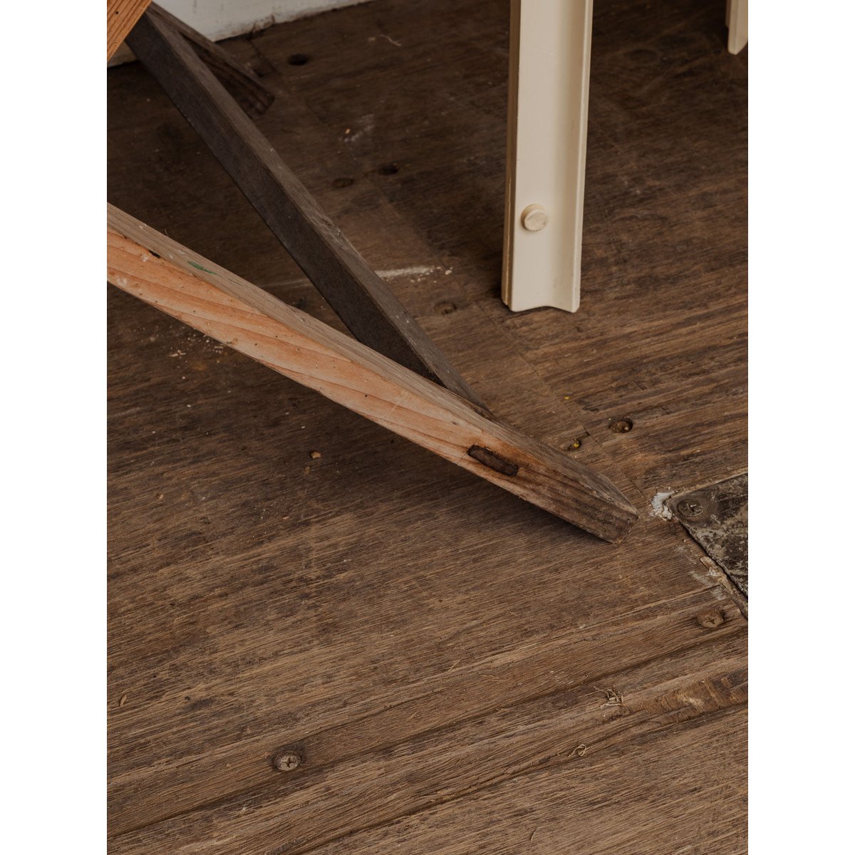 Table à manger pliante en bois Romy N°1388 - Bon état bois clair, DEBONGOUT