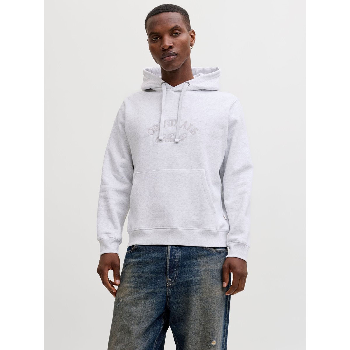Sweat À Capuche bright white, JACK & JONES