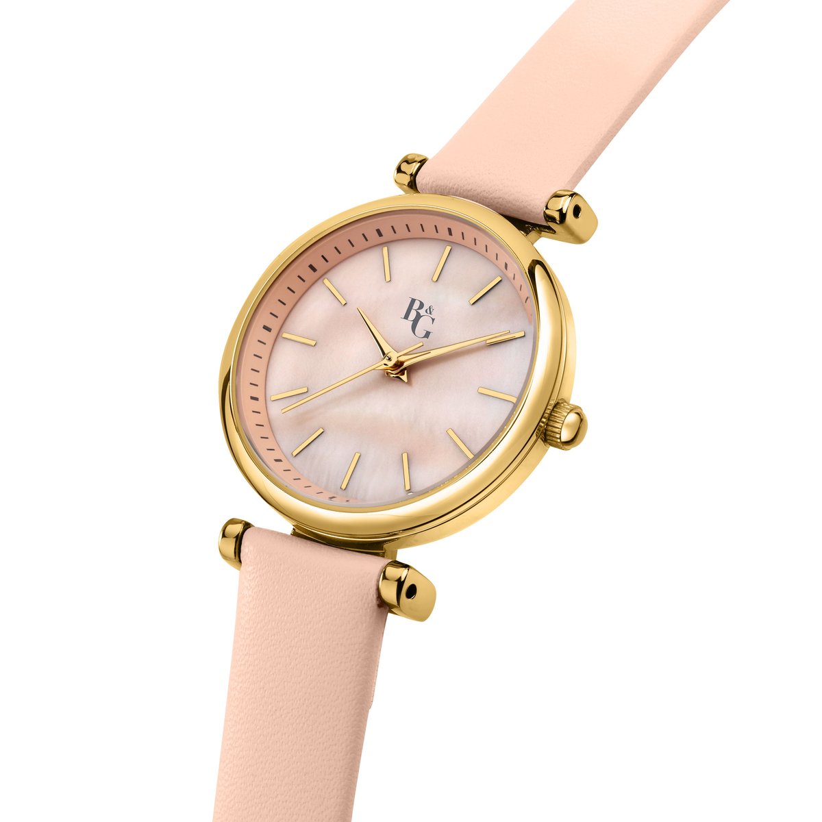Montre BELLE or jaune, B&G