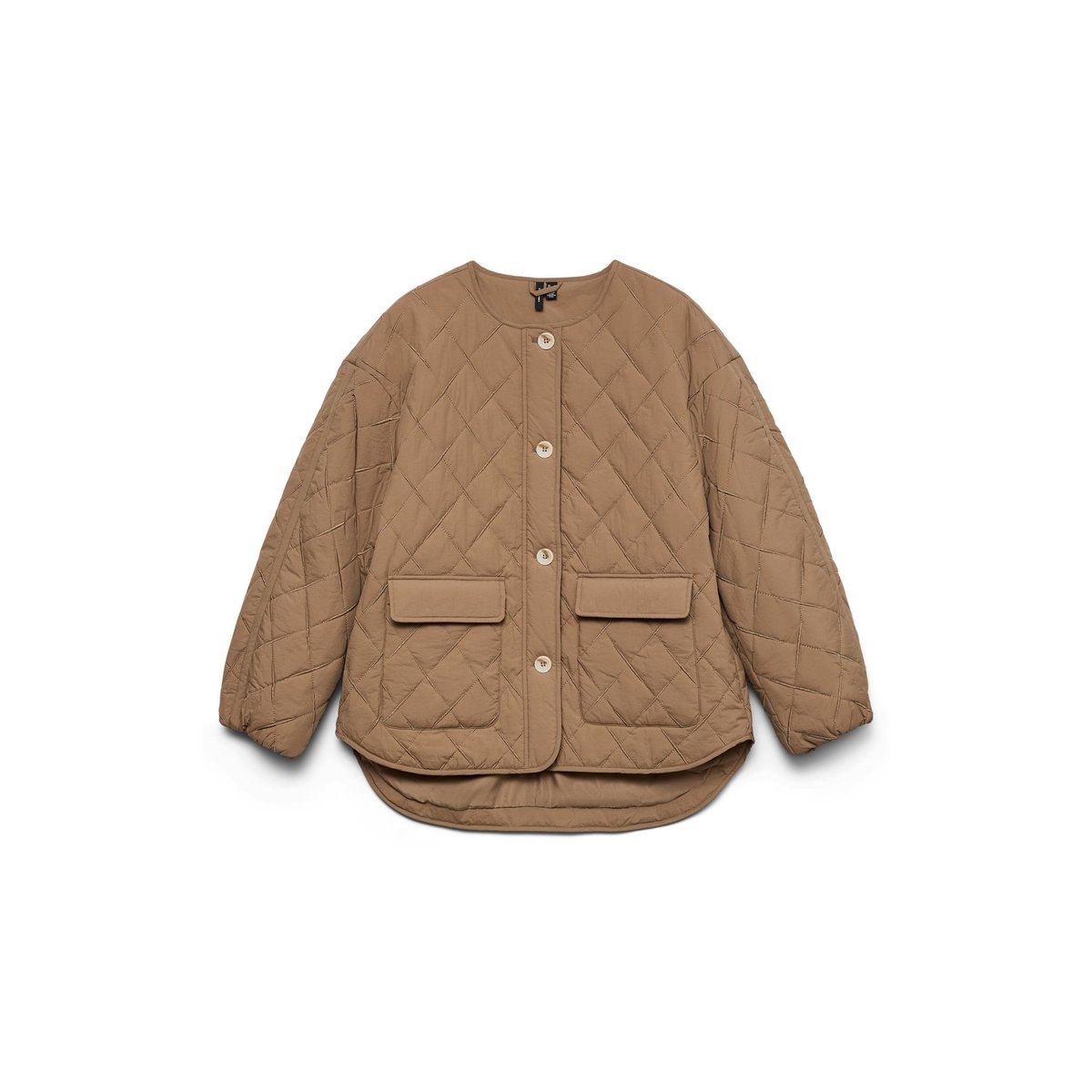 Veste Matelassée marron - caribou 1, VERO MODA