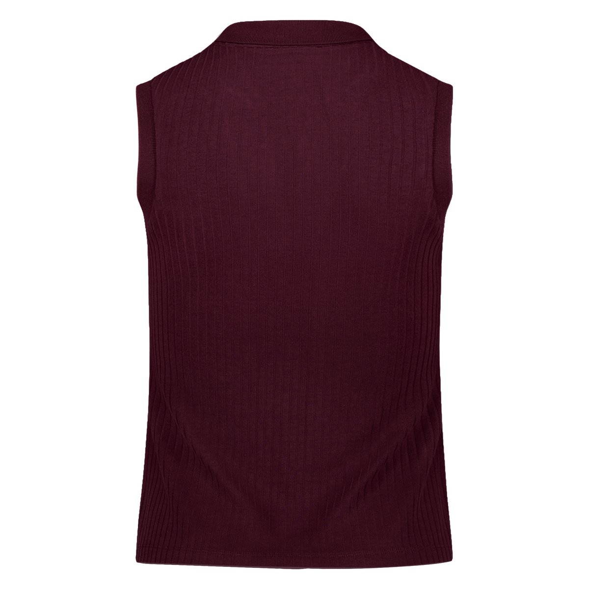 Polo à col dark aubergine, ZERO