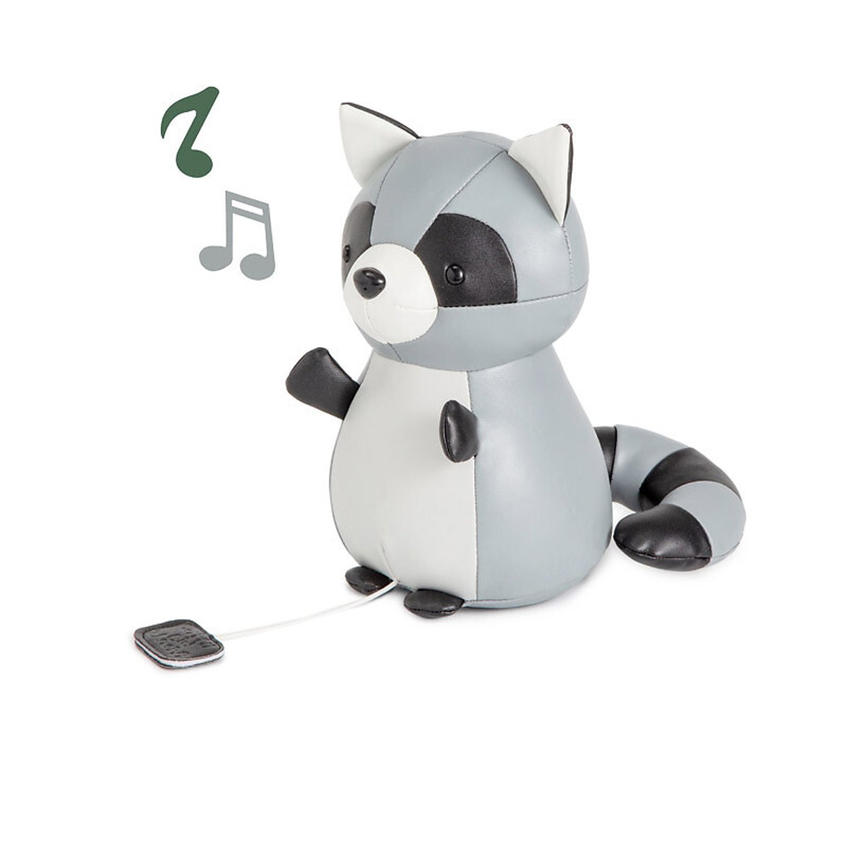 Peluche Musical Denver O Guaxinim 20Cm, Little Big Friends 90006421, LITTLE BIG FRIENDS