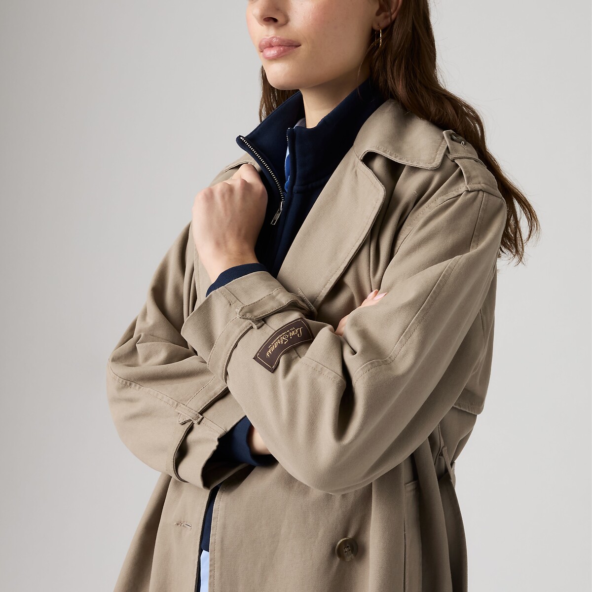 Trench long Serena beige, LEVI'S