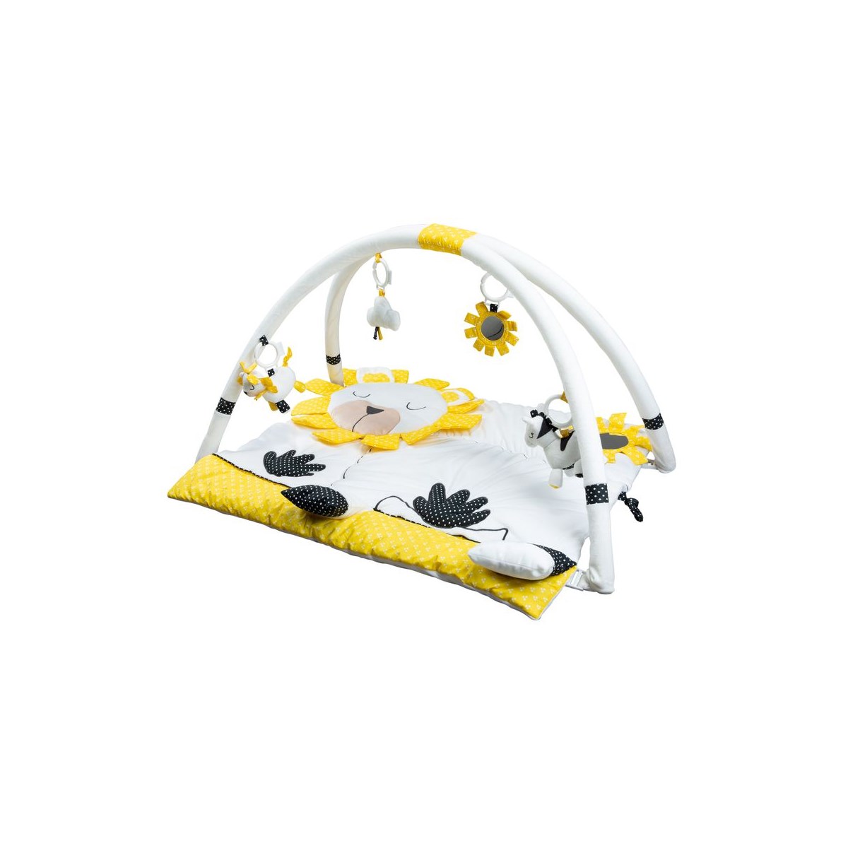 Tapis d'eveil en velours blanc, SAUTHON