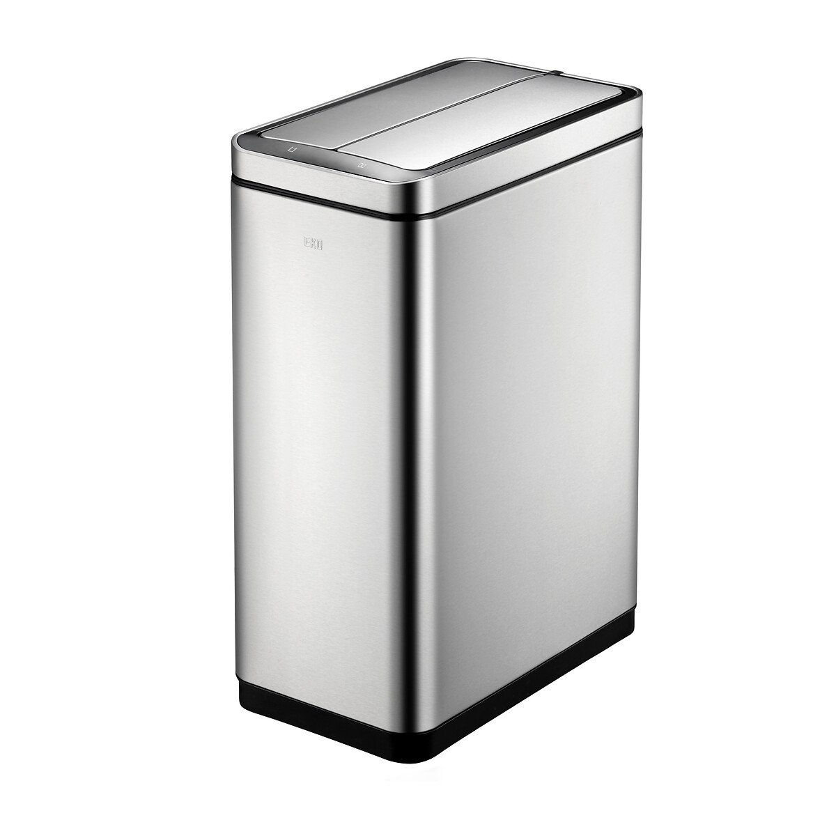  Balde de Sensor DeLuxe Recycle Phantom 20+20L, EKO inox mate, EKO