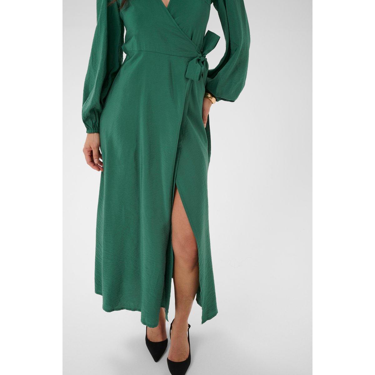 Robe vert posy green, KAFFE