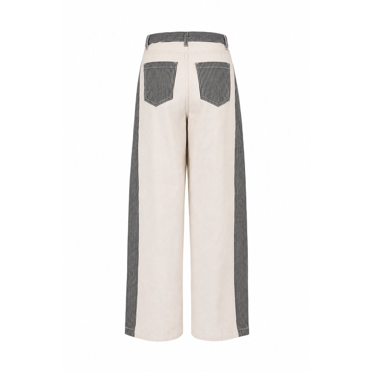 Jean Durdle en coton DURDLE beige, FRNCH