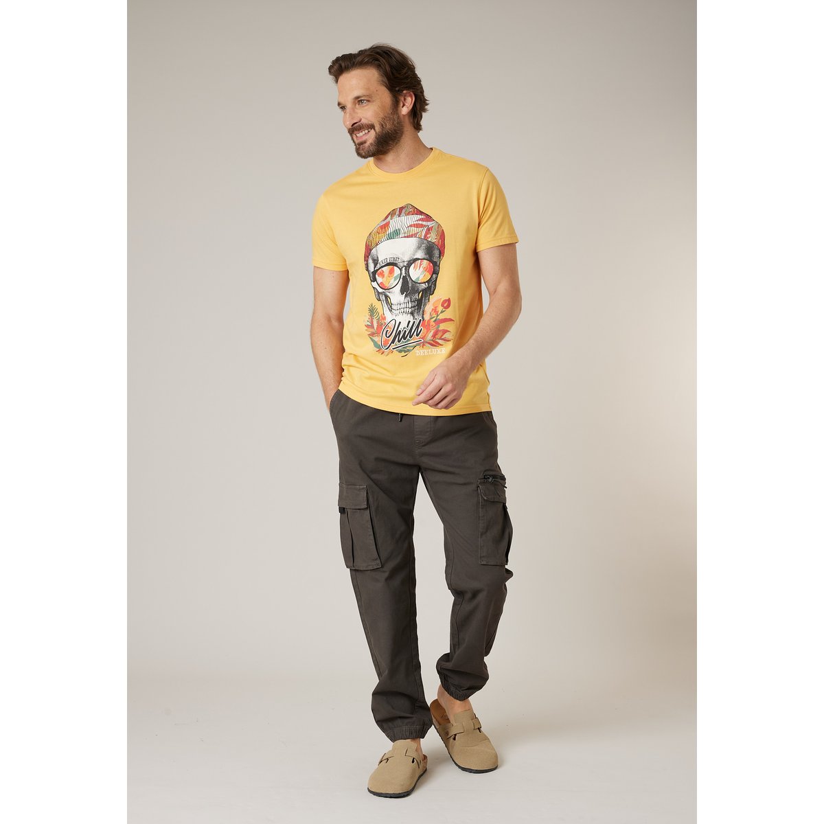 T-shirt homme en coton JEK sun, DEELUXE