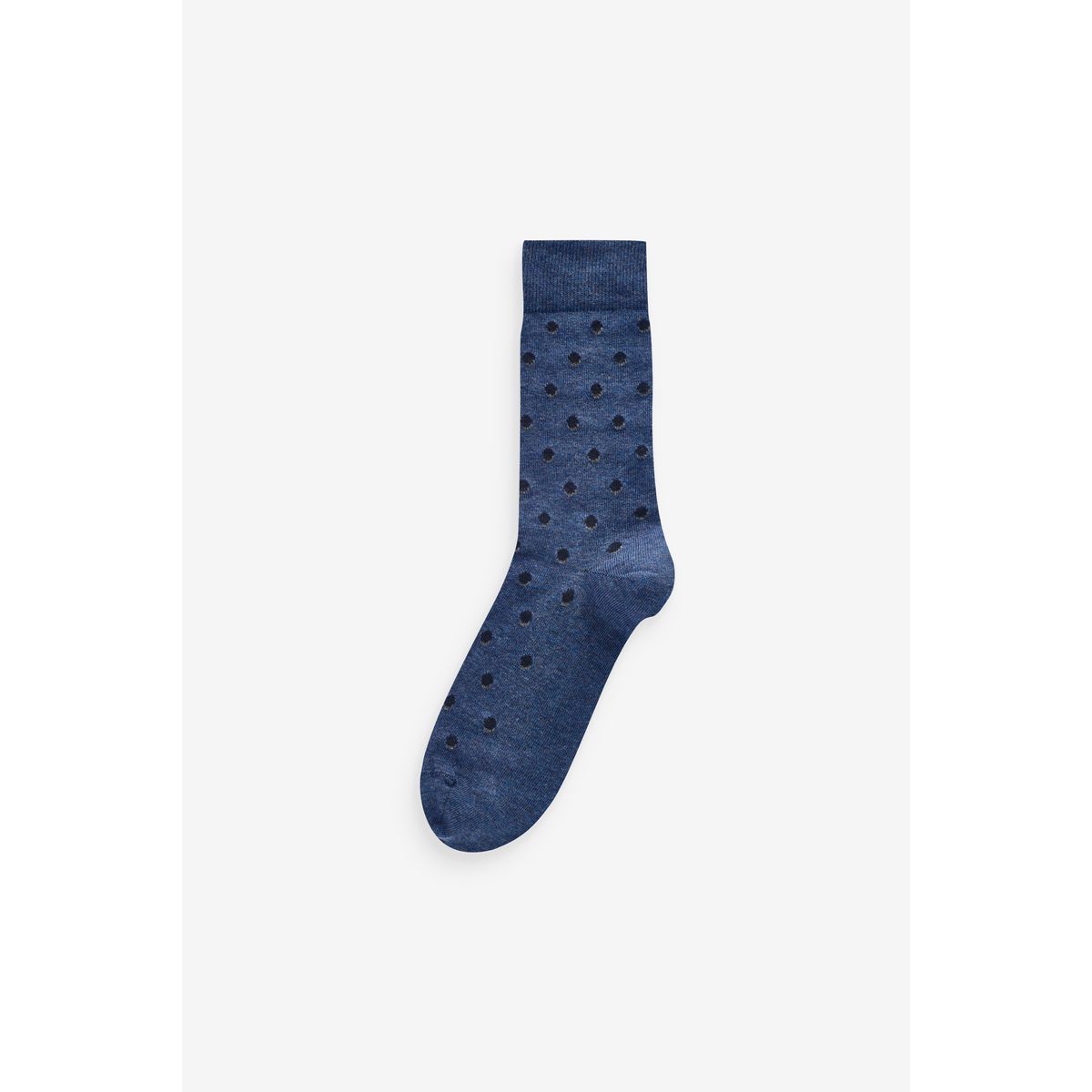 Chaussettes en coton majoritaire motif bleu marine/gris, NEXT