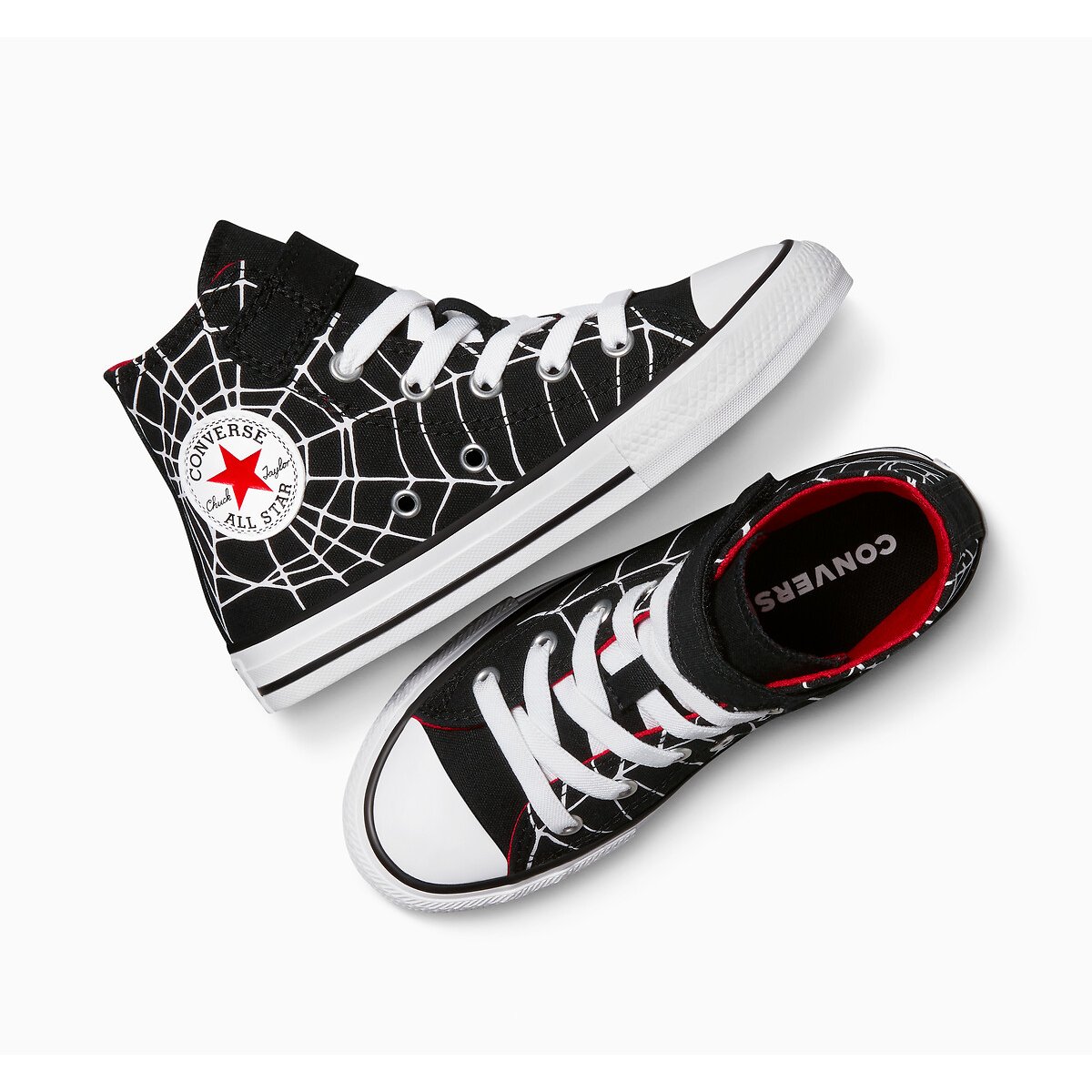 Kids All Star Spiderweb Trainers black/white, CONVERSE