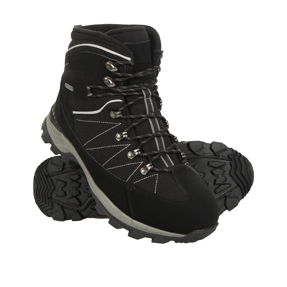 Bottines de marche BOULDER gris, MOUNTAIN WAREHOUSE