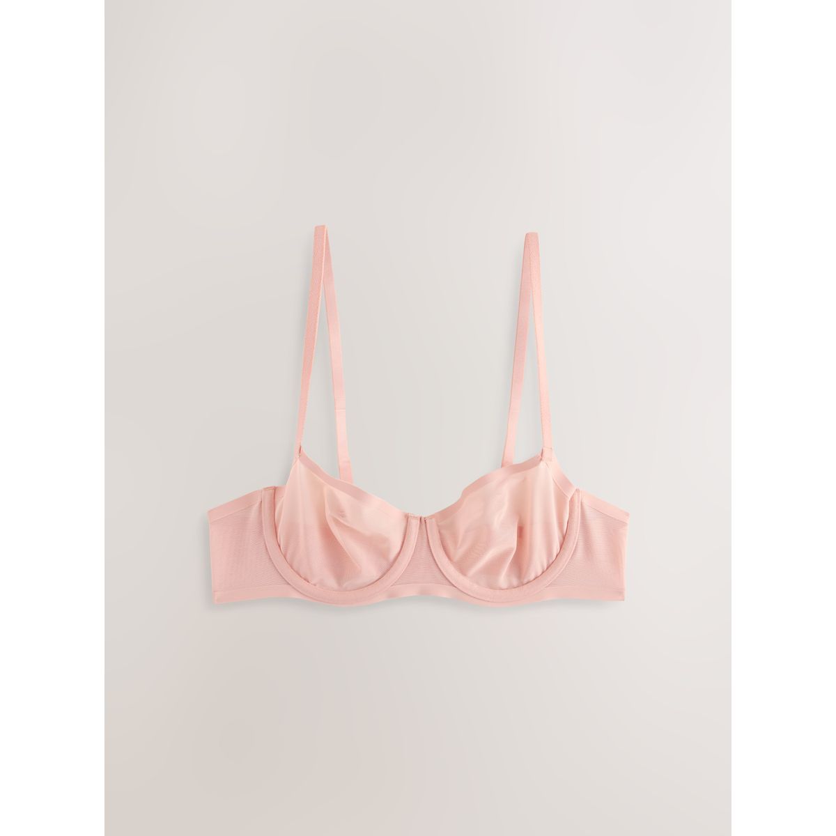 Soutien-gorge balconnet en mesh, lot de 2 noir/rose, NEXT