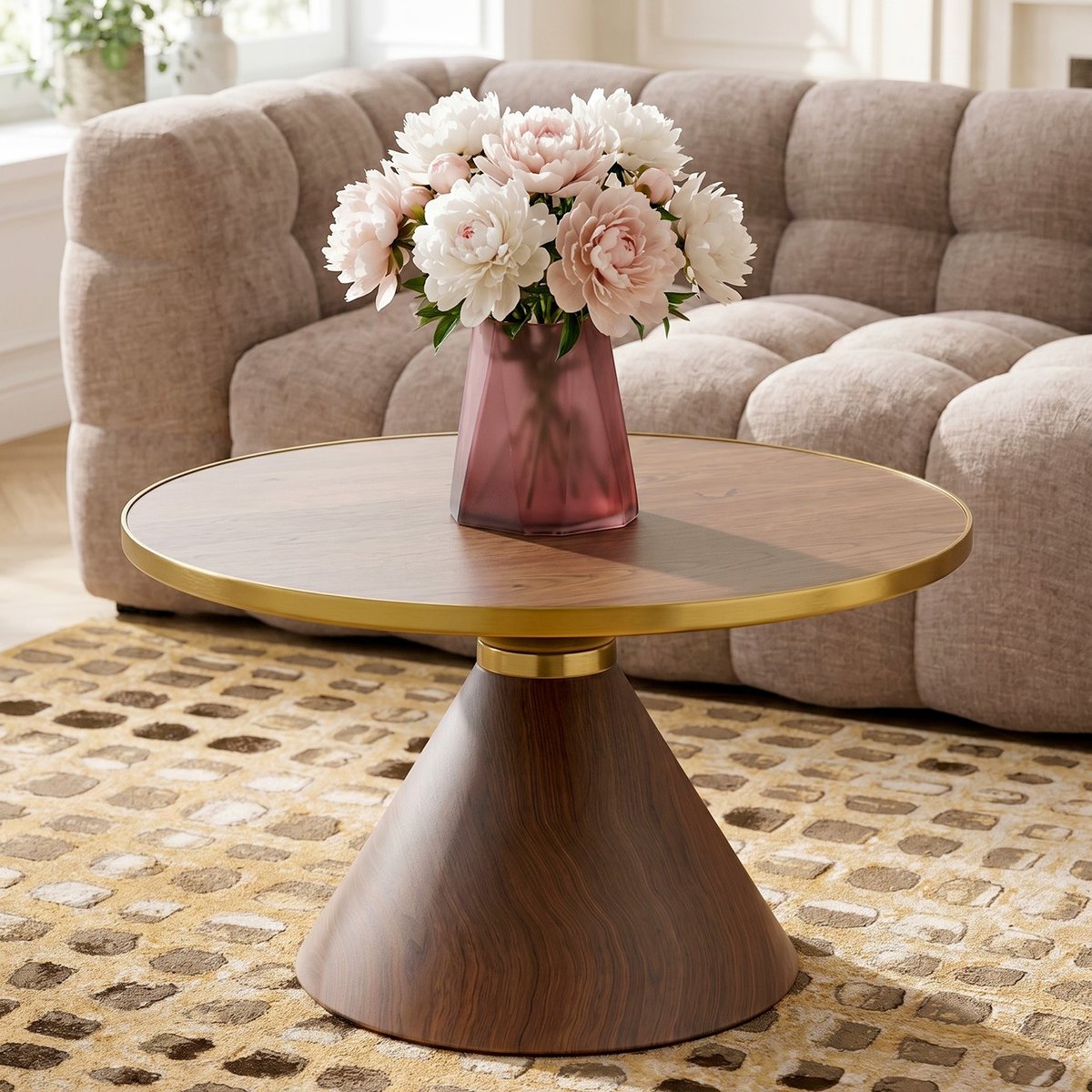 Vase en verre, BALU violet, KARE DESIGN