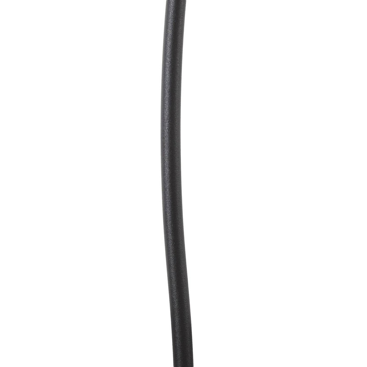 Lampe à planter en aluminium moderneLED noir mat, transparent, LINDBY