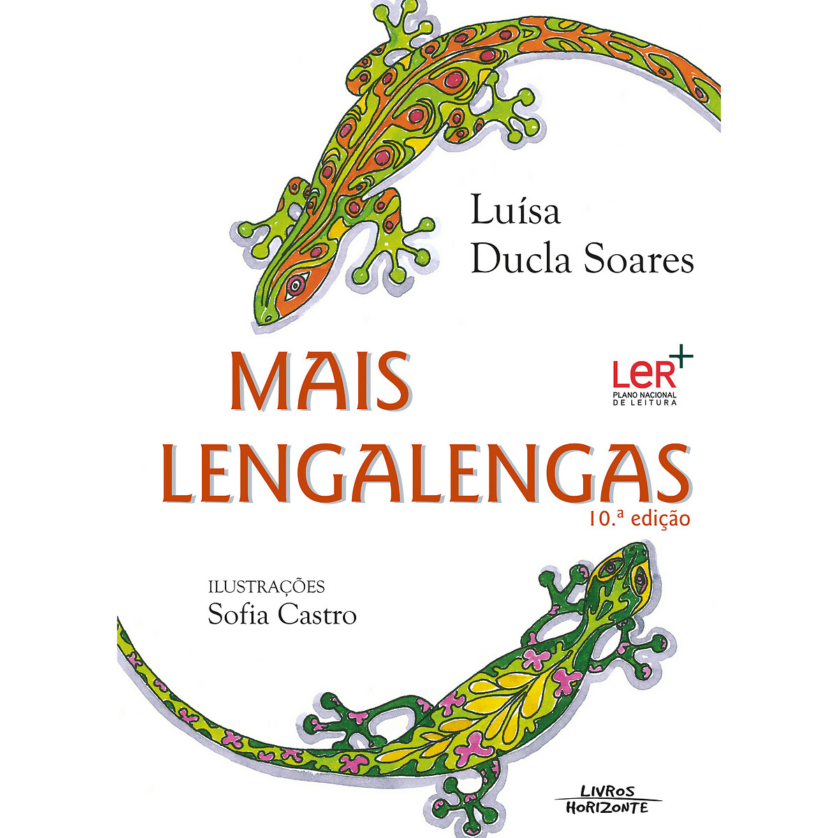Livro Mais Lengalengas multicolor, LIVROS HORIZONTE