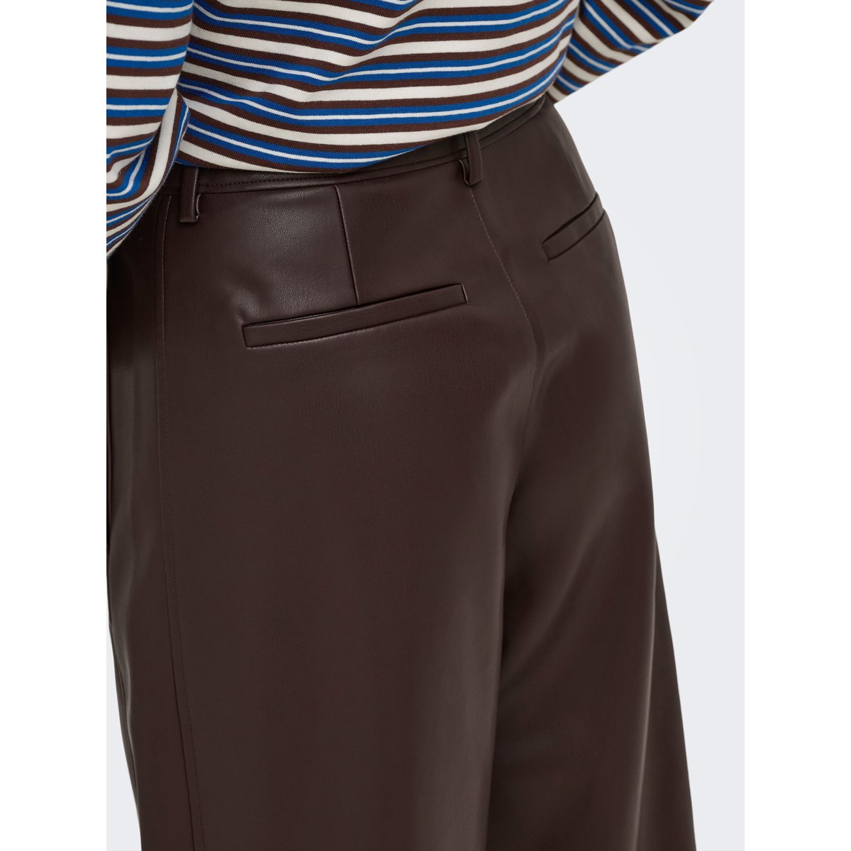 Pantalon Classique chocolate torte, ONLY