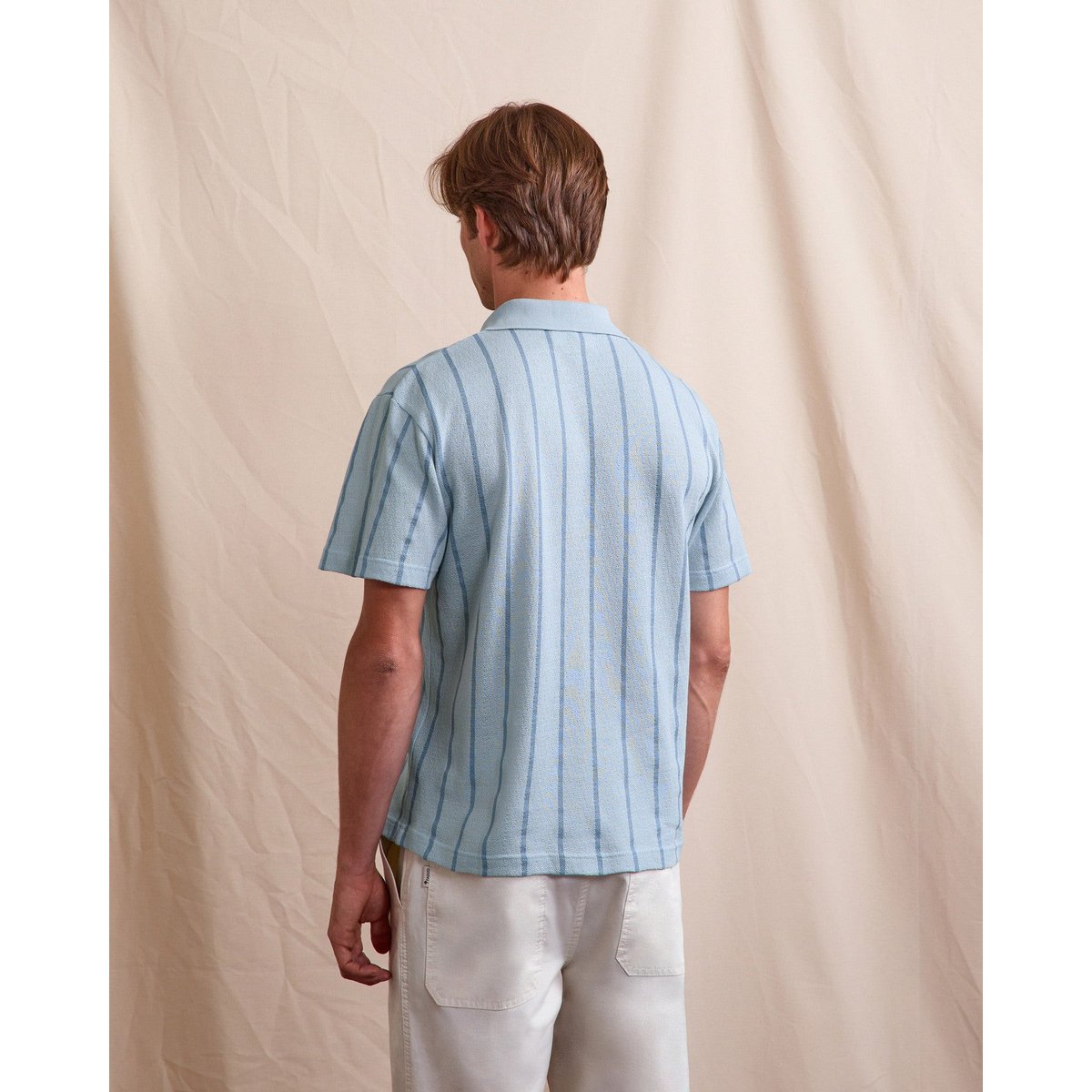 Polo BLACHE bleu clair, FAGUO