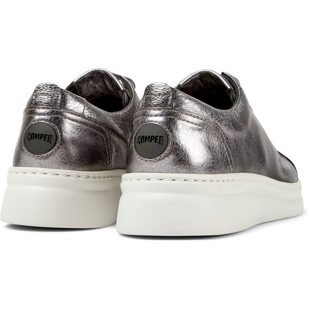 Baskets Cuir Runner Up argent, CAMPER