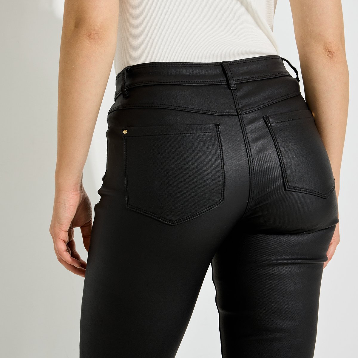 Jean droit FARO D01 noir, GRAIN DE MALICE