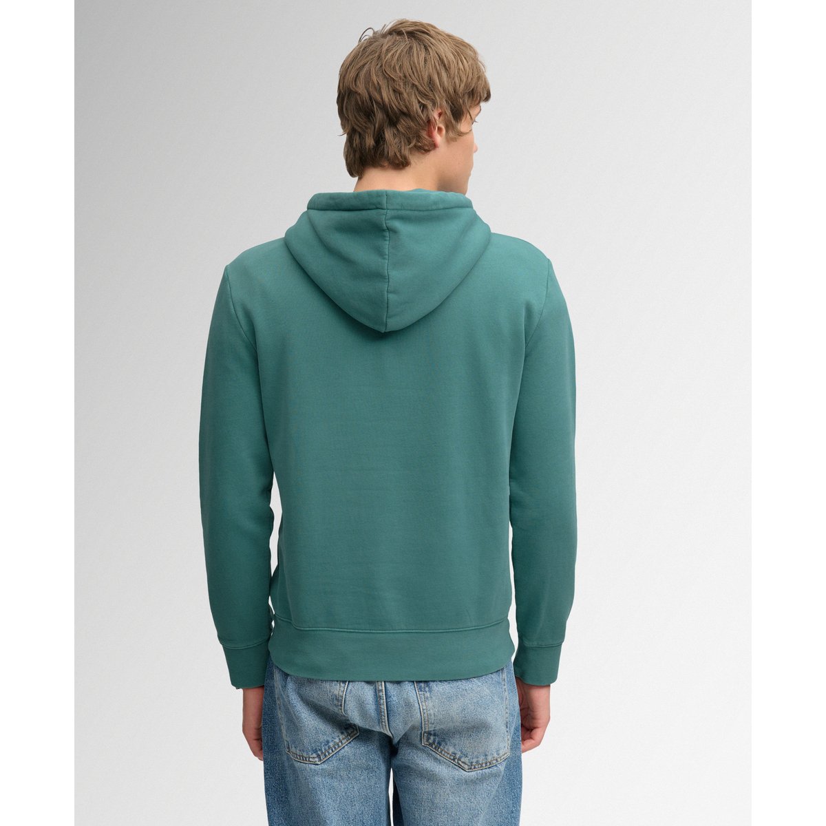 Sweat à capuche Outdoor Icon coupe décontractée bleu sarcelle, SUPERDRY