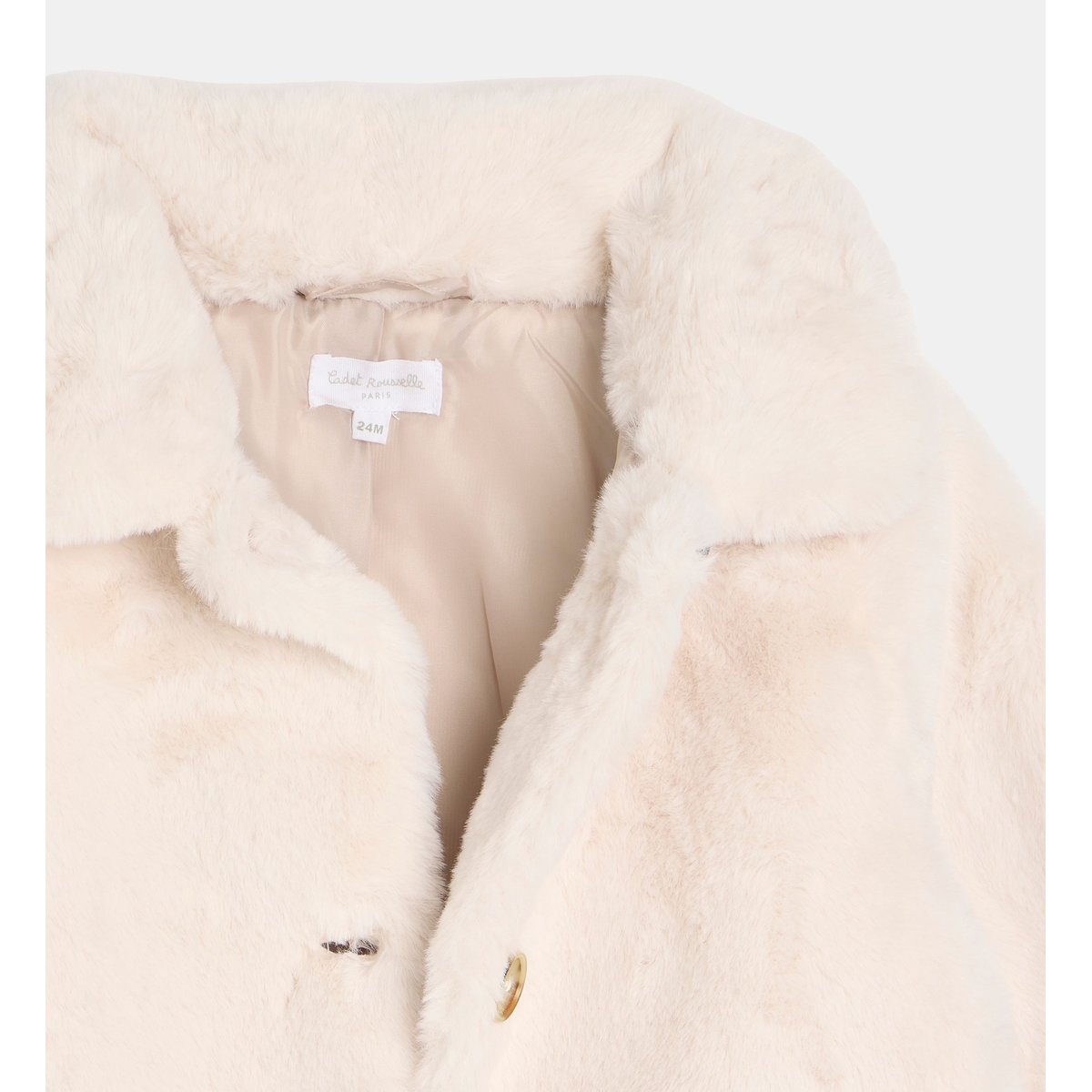 Manteau vagabonde écru, CADET ROUSSELLE