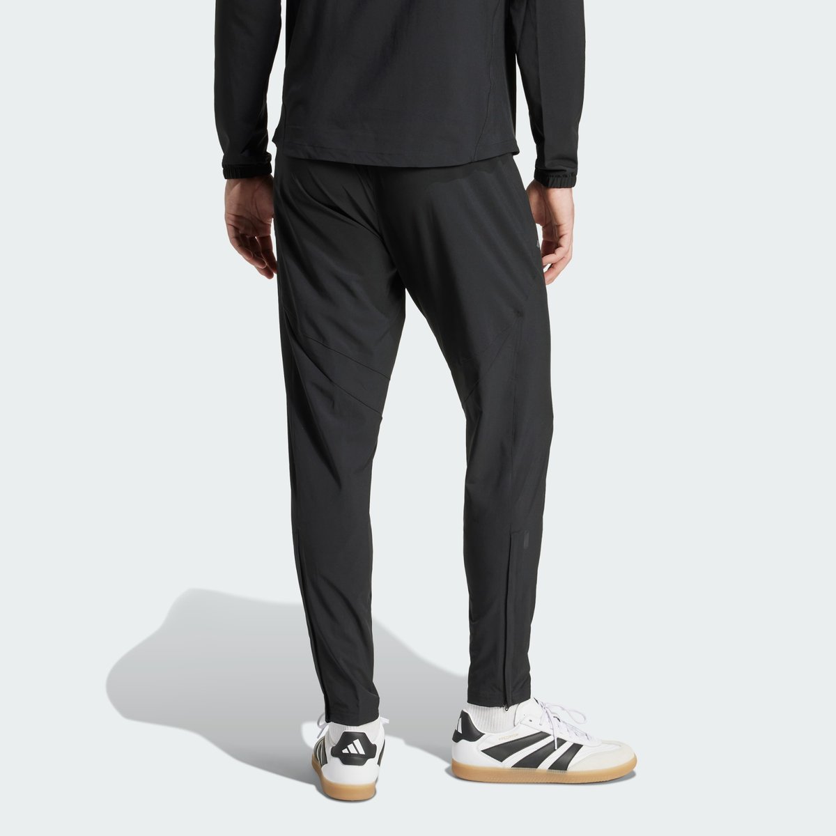 Pantalon de voyage Juventus Tiro 25 Competition Vis Tech black, adidas Performance
