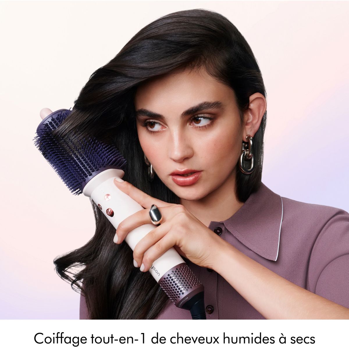 Brosse soufflante Airsmooth couleur unique, DYSON