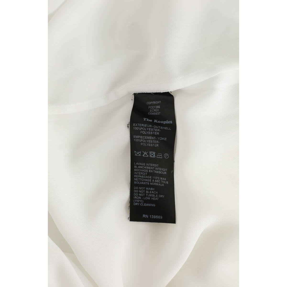Chemise - Très Bon État blanc, THE KOOPLES