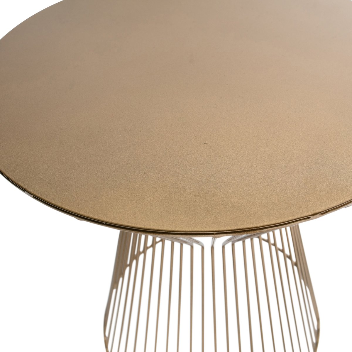 Table d’appoint en métal SUUS or, WOOOD