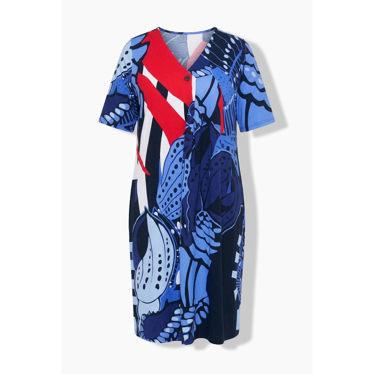 Robe midi avec poches marine, ULLA POPKEN