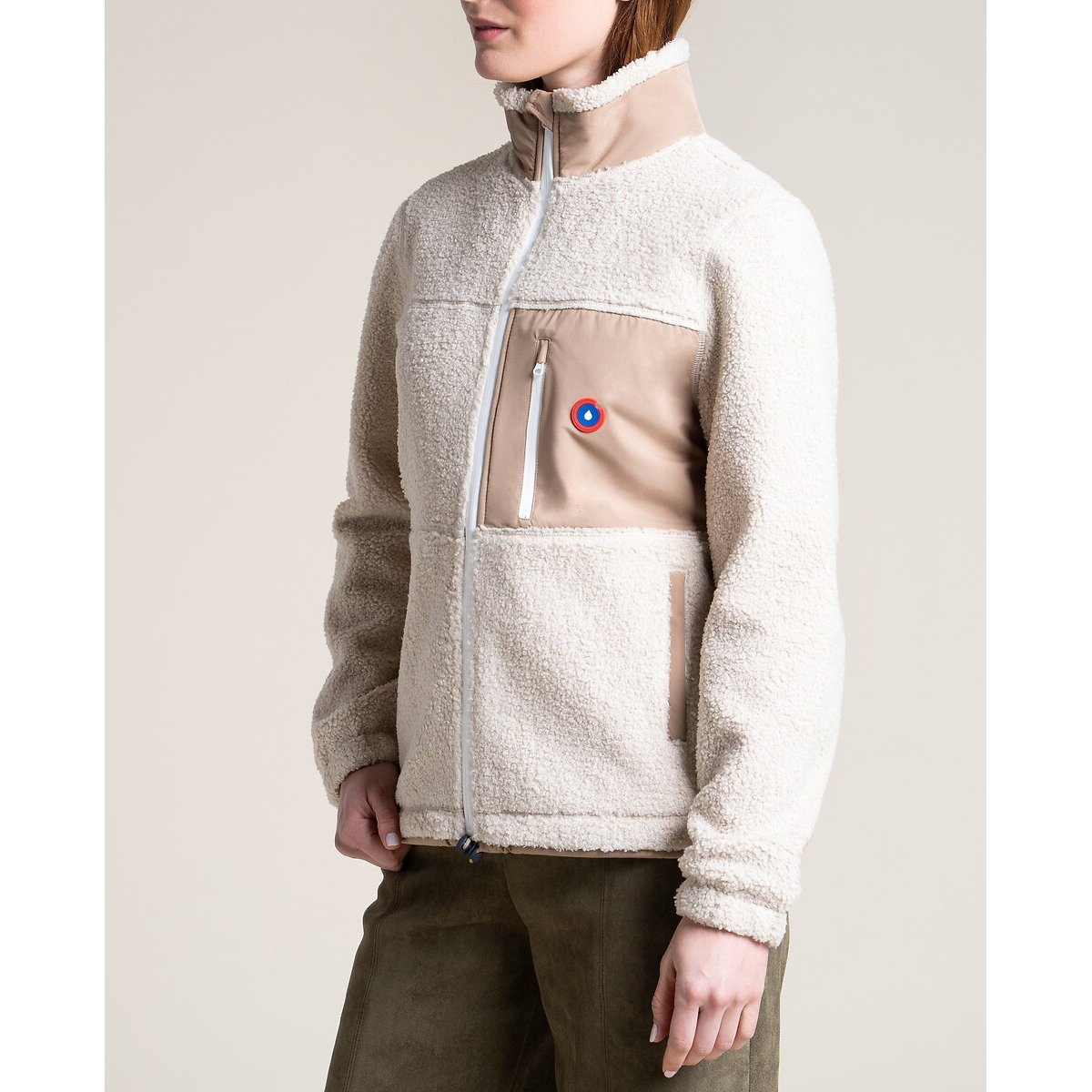 Veste en sherpa, MONGE coquille, FLOTTE