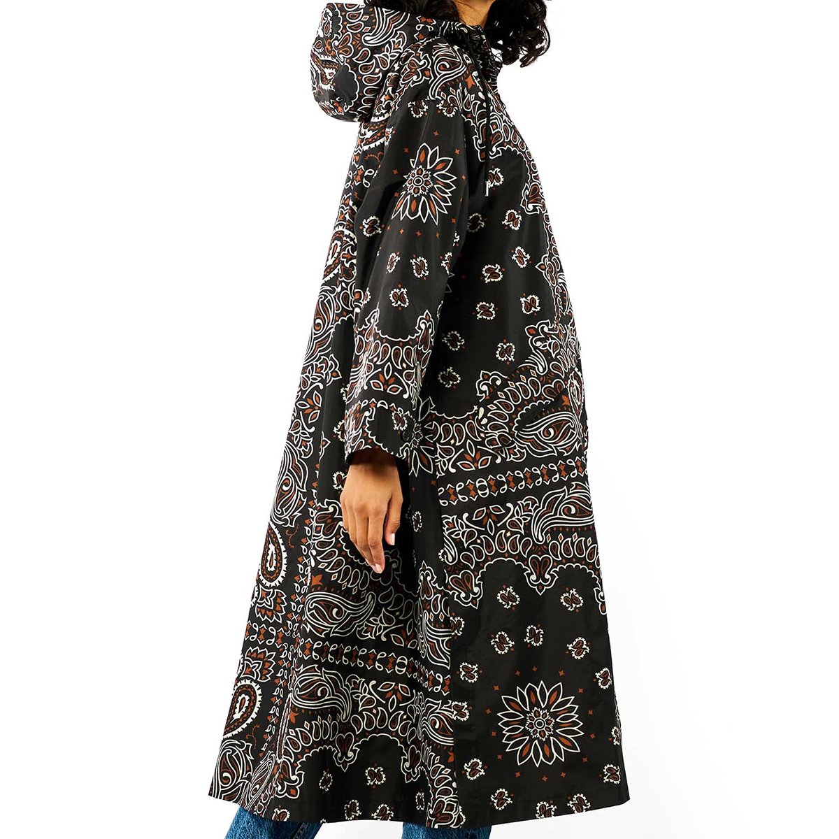 Veste impermeable à motifs SILVES noir, WILD