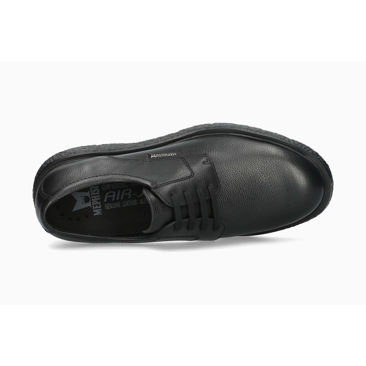 Baskets en cuir EDDY noir p5148225, MEPHISTO