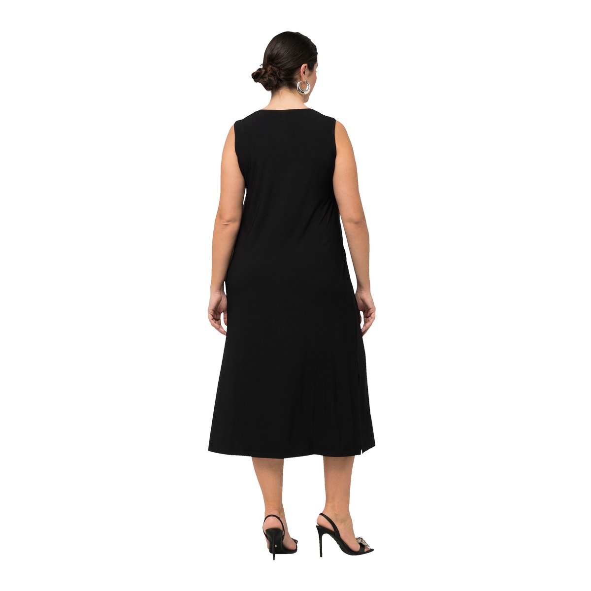 Robe en jersey noir, ULLA POPKEN