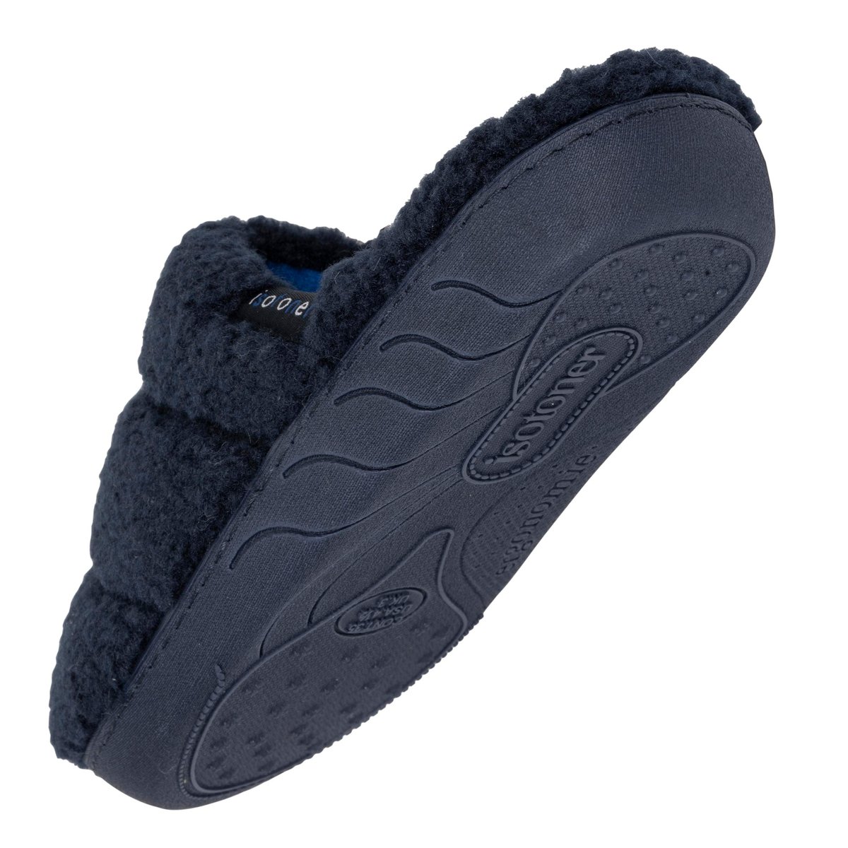 Chaussons Mules bleu, ISOTONER