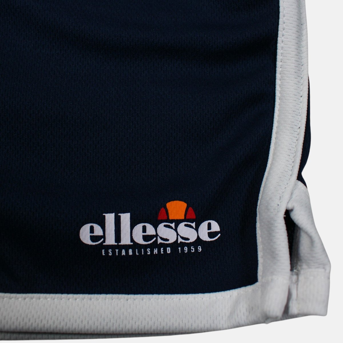 Ensemble t-shirt manches courtes et short TENNIS bleu marine, ELLESSE