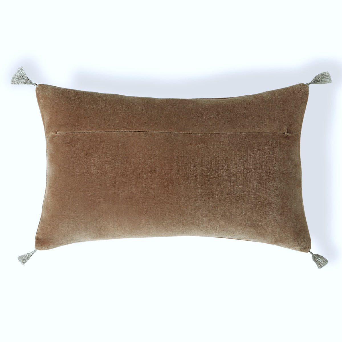 Coussin coton DANUBE camel, FEBRONIE