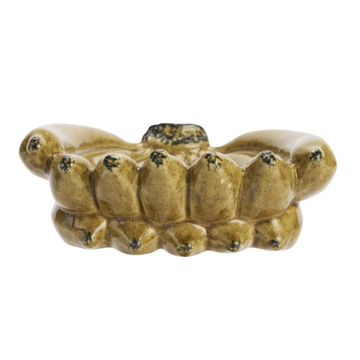 Corbeille à fruits grès forme bananes jaune, MADAM STOLTZ