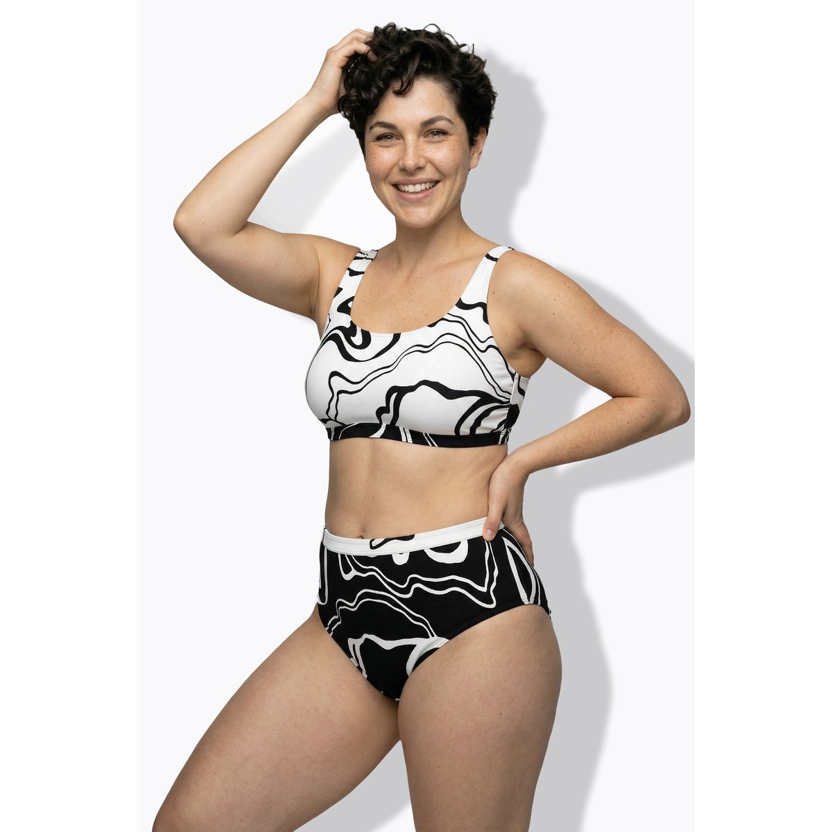 Bikini avec bonnets souples noir, ULLA POPKEN